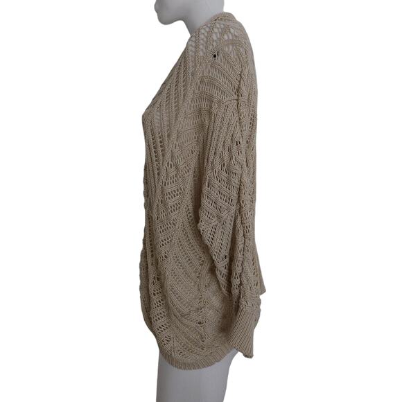 Dolce Cabo open front cardigan sweater boho size Medium - Picture 2 of 8